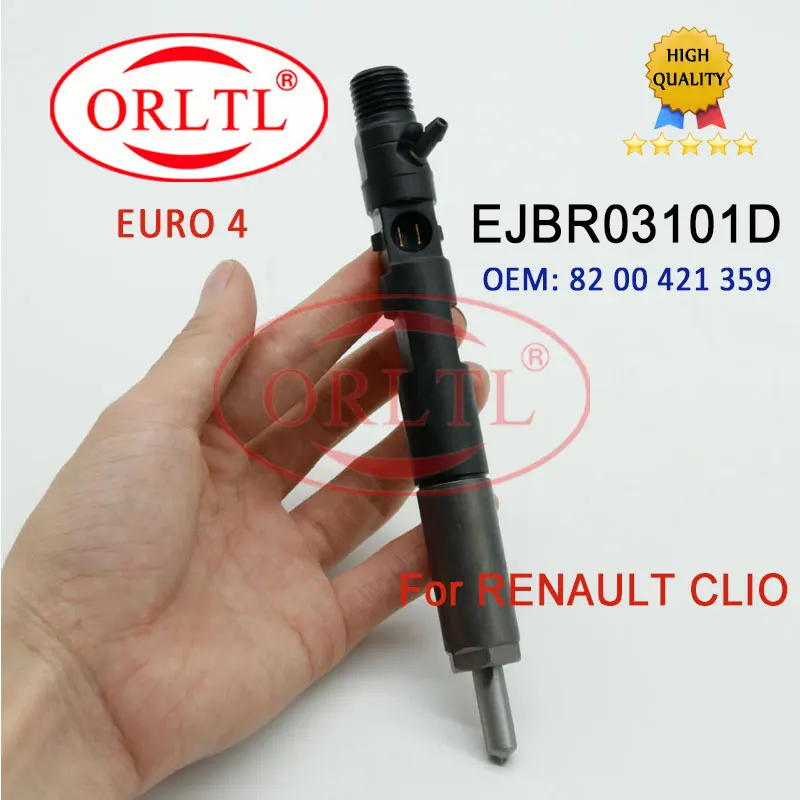 

NEW EJBR03101D (8200421359) Diesel Common Rail Injector Nozzle R03101D 82 00 421 359 For RENAULT CLIO Euro 4 Injector 3101D