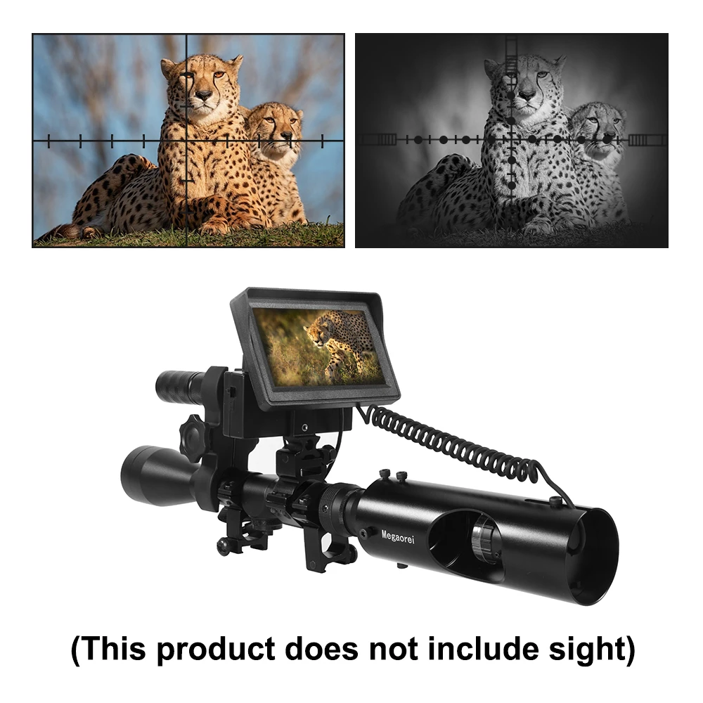 

Waterproof 800m Digital Infrared Camera Night Vision Hunting Riflescope New Scopes Photo Recording Outdoor Playback Camera