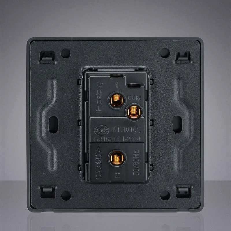 86 Type Wall Light Toggle Switch Silver Lever White Flame Retardant PC Panel 1-4 Gang 2 Way Lamp Switch