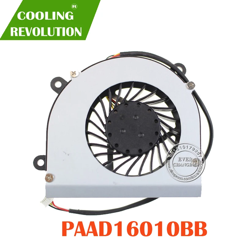 

New CPU Cooling Fan For Aopen P/N 23.10102.0010 PAAD16010BB 0.30A 12VDC N193