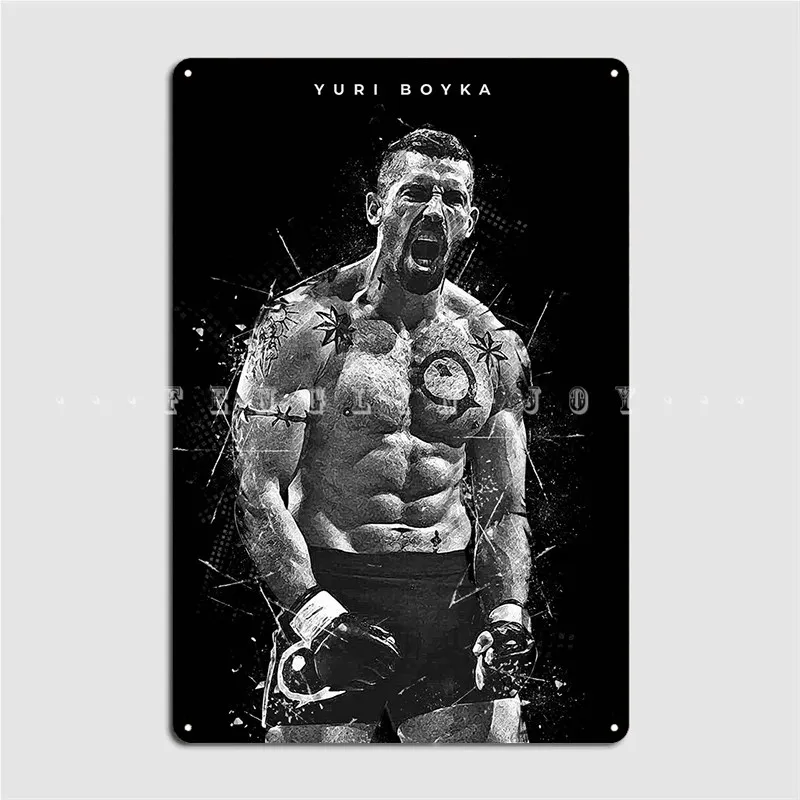 

Undisputed Yuri Boyka Poster Wood Plaque Club Party Wall Printing Plaques Wooden Sign Poster