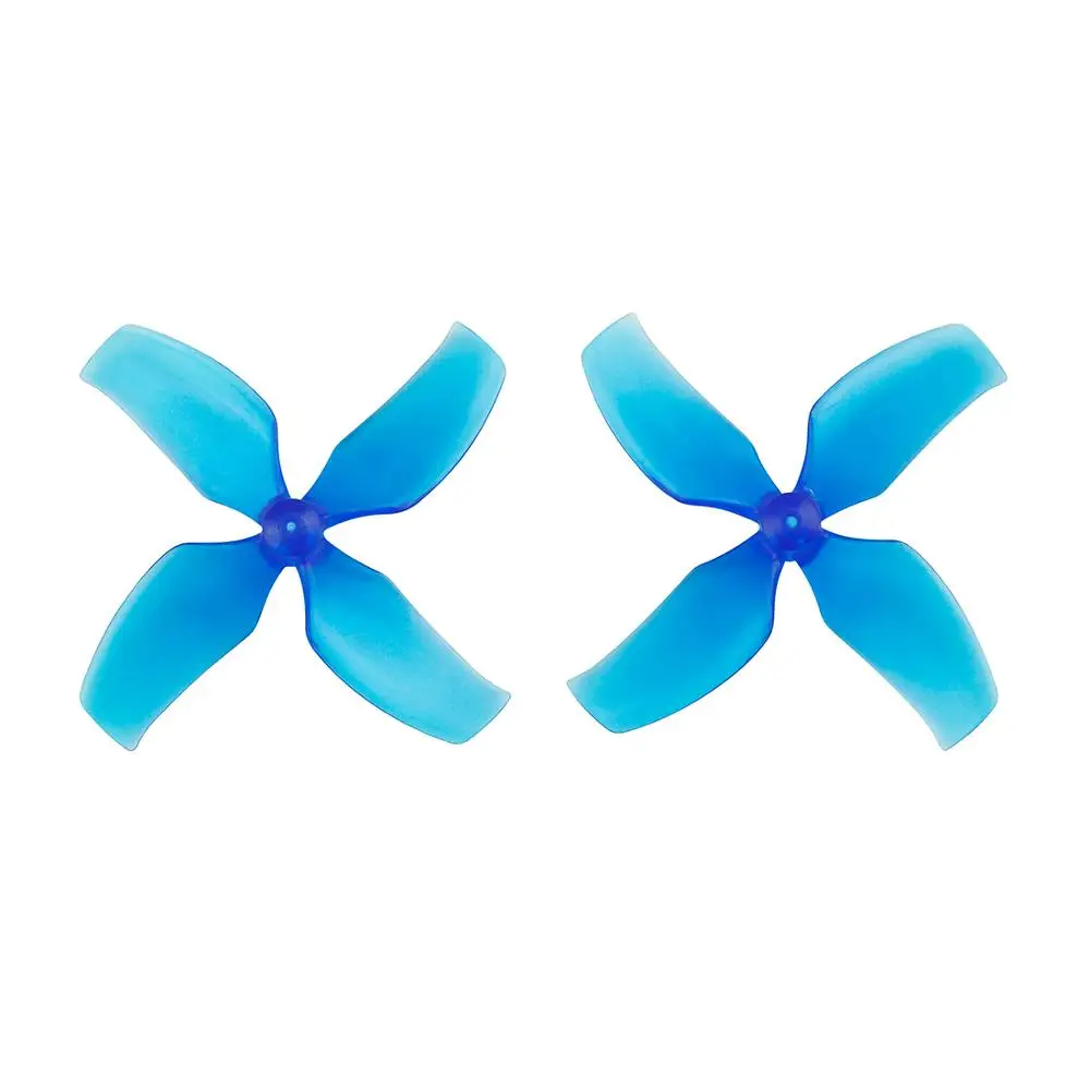 LDARC 10 Pairs of 1545 1540 / 1.0 / 1.5 Hole 40mm Lightweight Propeller CW CCW 4-Vane Blade for Mobula7 Beta75 Inductrix Blade