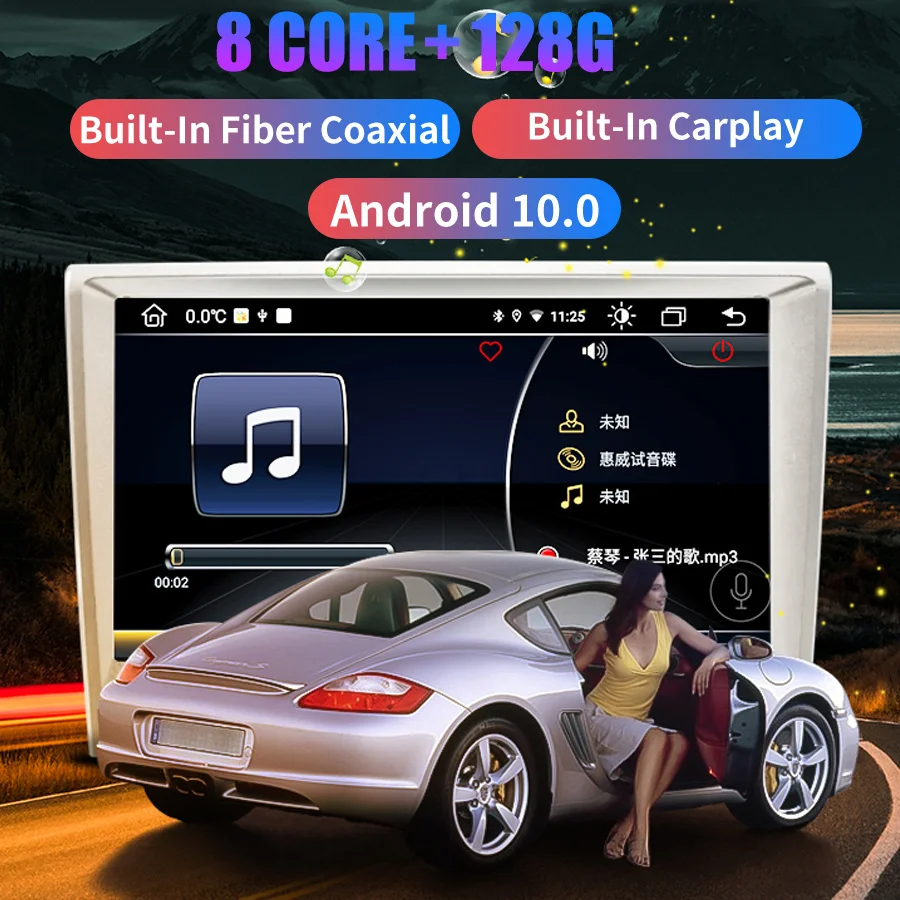 2Din  Android 11 Screen GPS Stereo For Porsche Cayman S Boxster 987 911 997 2006 2015 Car Radio Multimedia Video Player