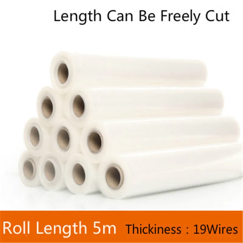 New Roll 5m Food Vacuum Sealer Bags Food Sealer Bags Keep Fresh Foods Packaging Bag Grid Rice Roll Bag
