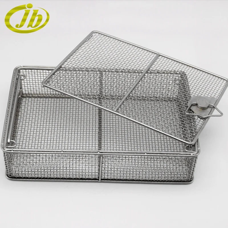 Disinfection net box cover band monolayer surgical operating instrument medical disinfecting box