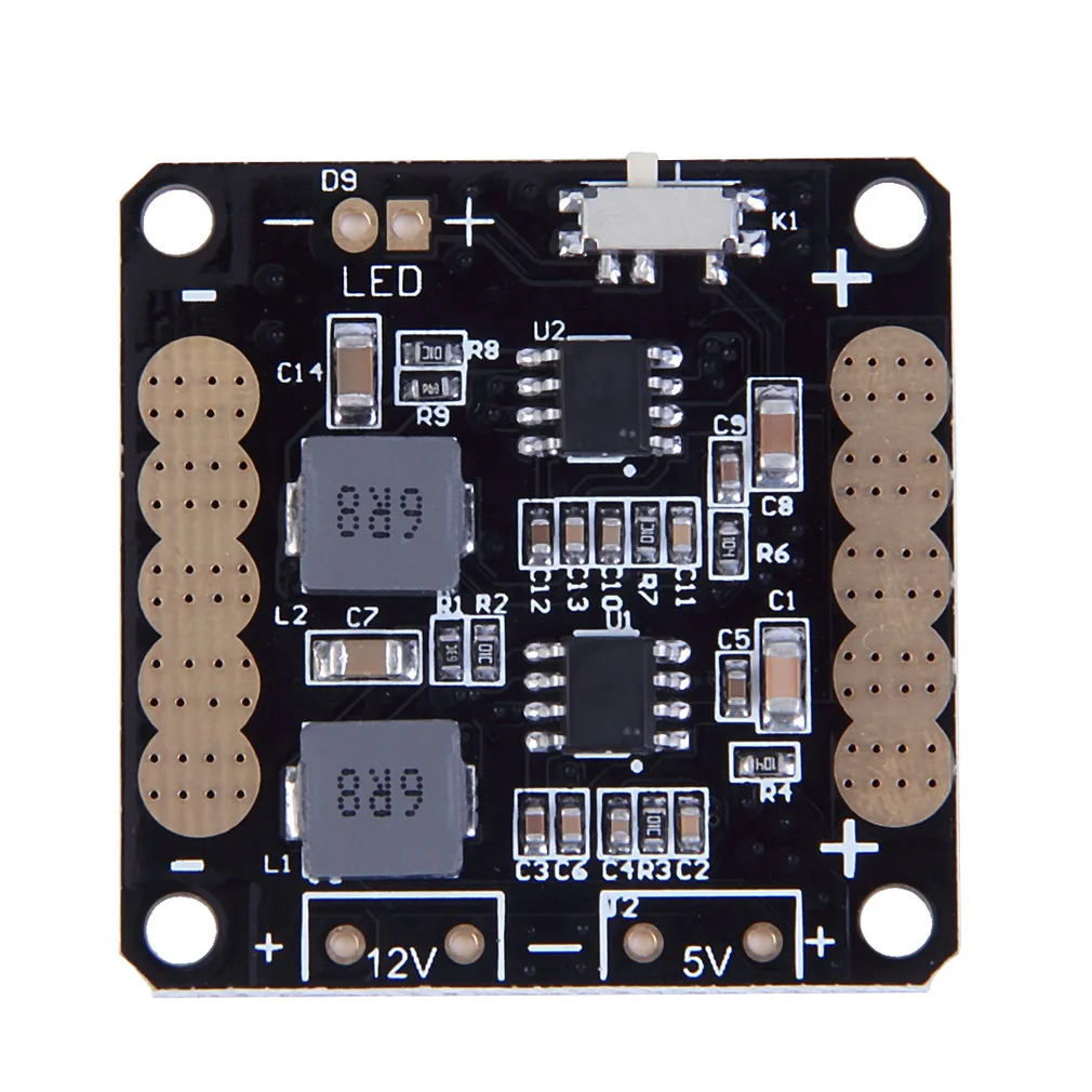 1 pz CC3D controllore di volo 5V 12V PDB scheda di distribuzione dell\'alimentazione PCB per QAV250 Quadcopter FPV