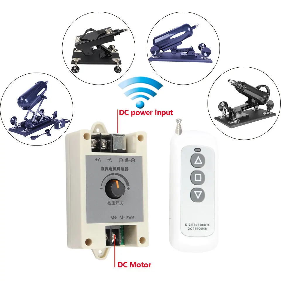 FREDORCH Sex machine Remote Control Controller Applicable Model：F2S A2S  A2 F2 Can control a variety of guns