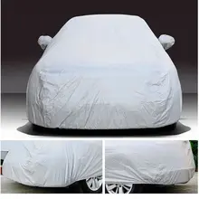 Universal Full Car Cover Waterproof Snow Sun Dustproof for Sedan SUV #2