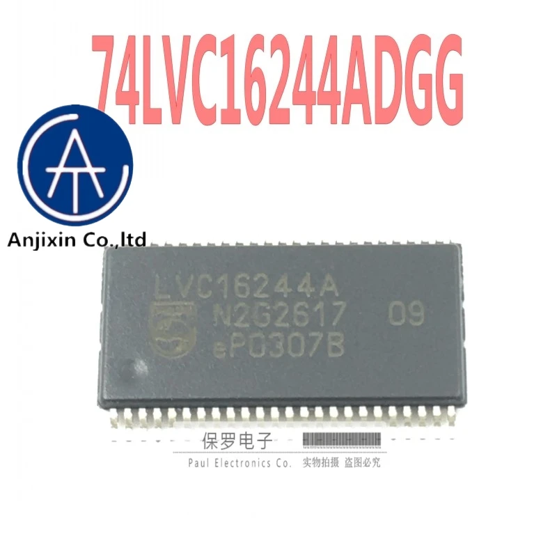 10Pcs 100% เดิมและใหม่บัฟเฟอร์74LVC16244ADGG LVC16244A TSSOP-48 Patch Real สต็อก