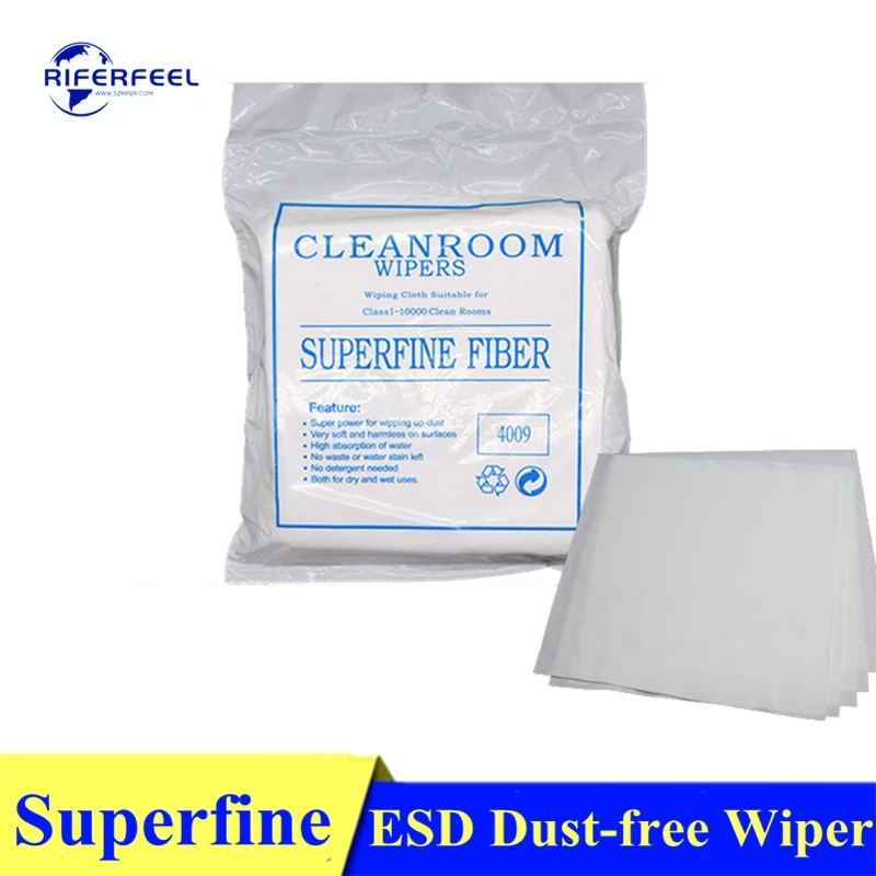 ESD Lint Free Ultrafine Cloth Cleanroom Wiper 9\