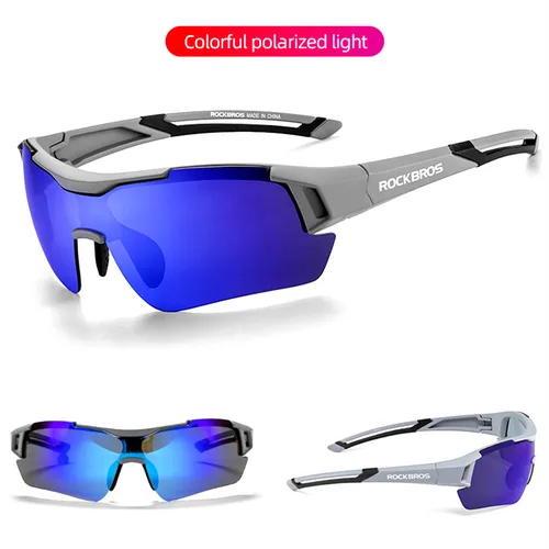 Imagen 2 del producto ROCKBROS-Gafas de ciclismo polarizadas para hombre y mujer, lentes deportivas para bicicleta de montaña, gafas de sol para exteriores
