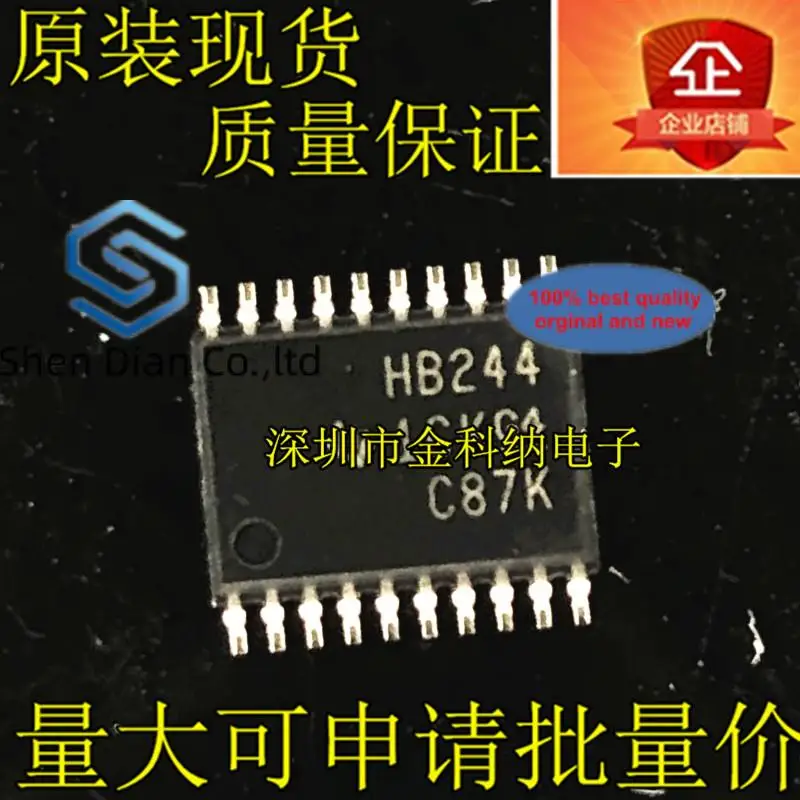 10pcs 100% orginal new in stock SN74AHCT244PWR TSSOP-20 HB244 ultra-thin dense foot logic chip