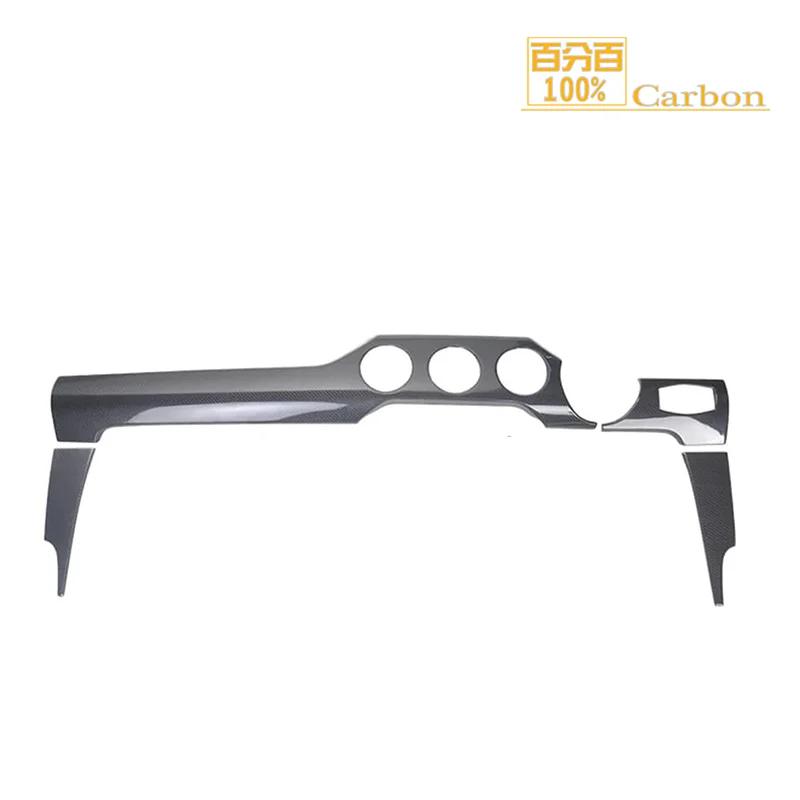 

100% Carbon Fiber For Mustang Interior 4 pieces Right Hand Driver Only