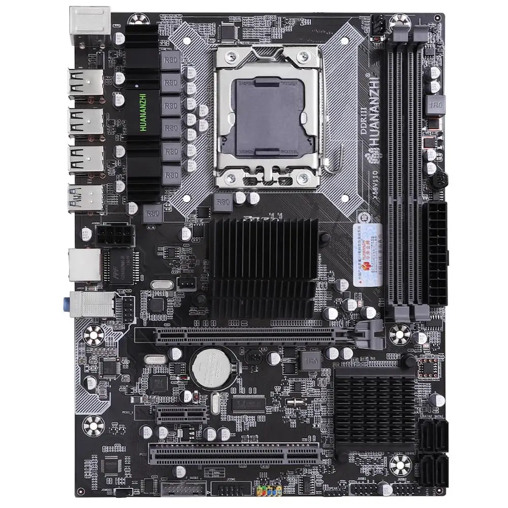 Imagem -02 - Placa-mãe com Cpu Xeon X5570 293 Ghz Cooler Cpu 16 gb Ram 2x8 gb Reg Placa de Vídeo Ecc Gtx750ti 2g Faça Você Mesmo Construir Computador Huananzhi-x58