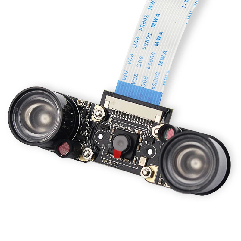 

5MP Raspberry Pi B 3/2 Small Lens OV5647 Night Vision Camera Module with 850IR Lights