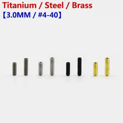 1 Piece High Quality  Electric Guitar Bridge Saddle Height Adjustment Screw  Steel / Brass / Titanium Guitar Accessories