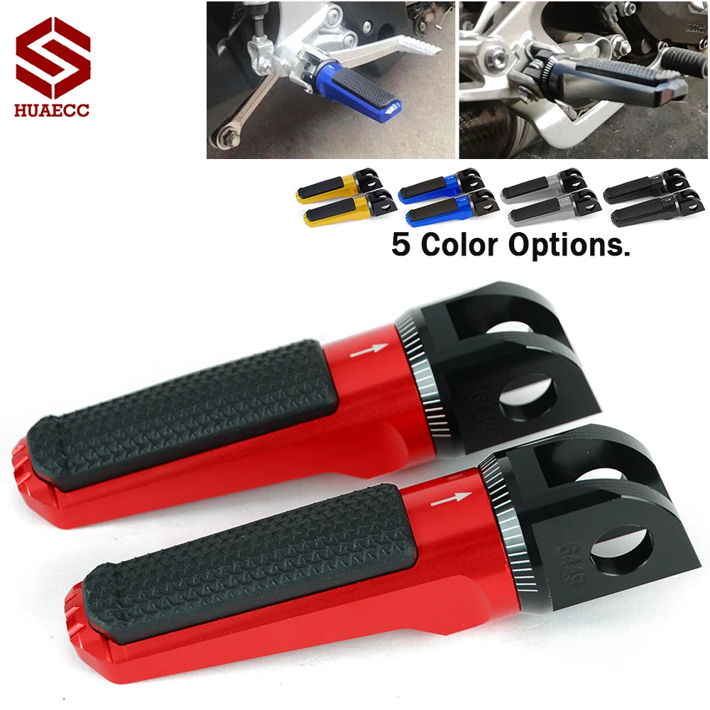 

Motorcycle Foot Pegs Pedals for Suzuki SV650S SV1000S GSX R600 R750 GSXR600 GSXR750 GSXR 600 750 CNC Front Rider Pedal Footpegs