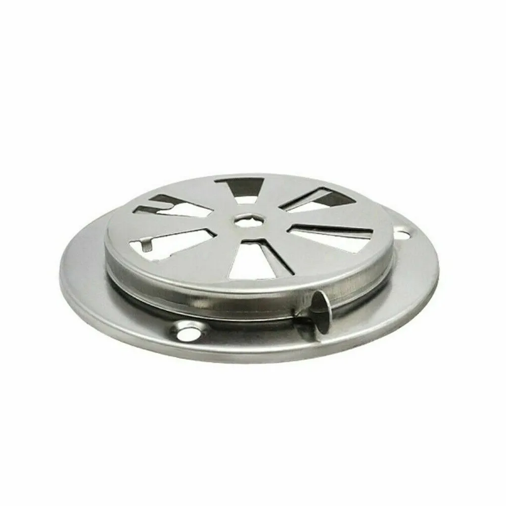 Adjustable Air Vent Grille Round Ducting Ventilation Grilles Cover BBQ Grill Smoker Exhaust Vent Stove