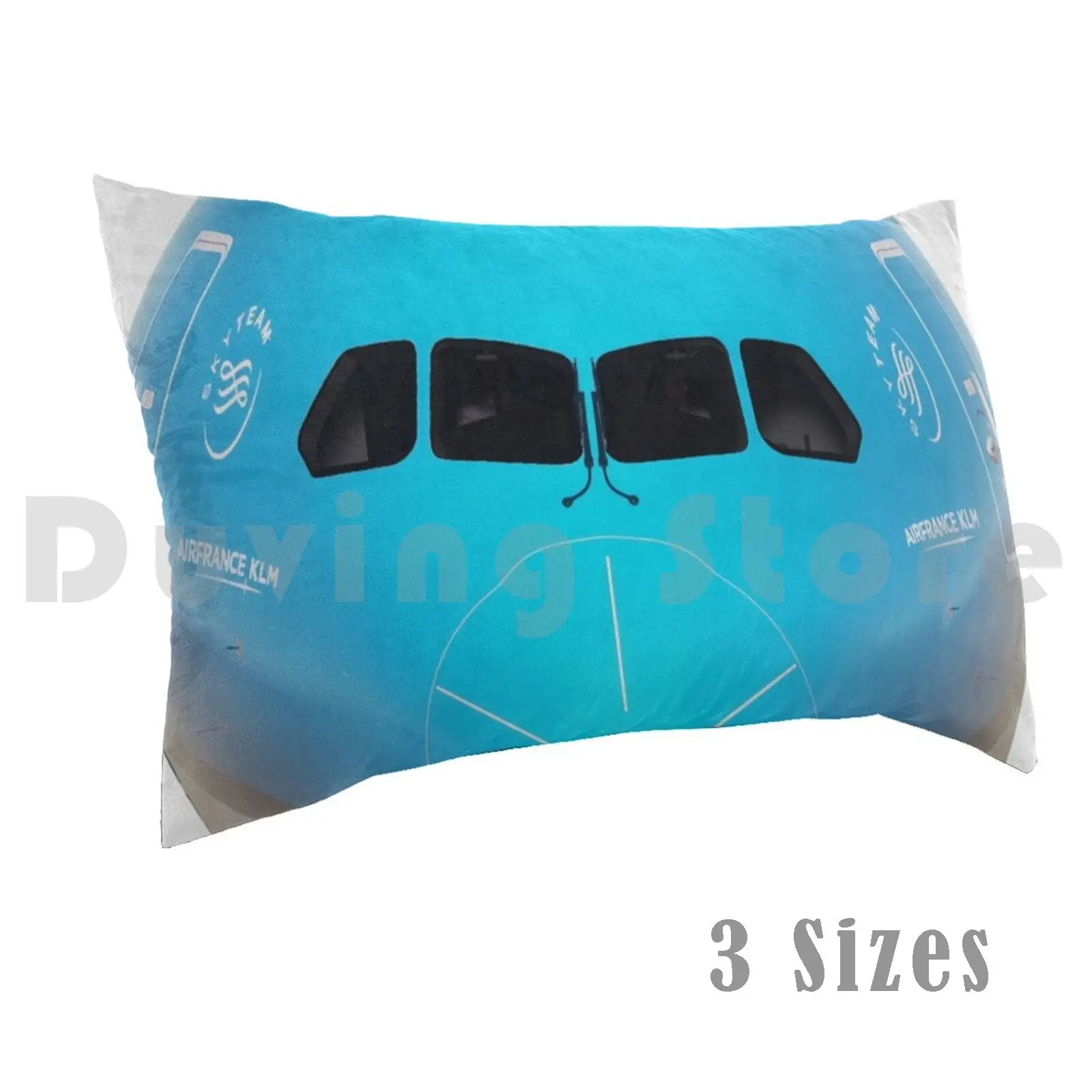 Klm-Boeing 787 Pillow Case DIY 50*70 Aviation Civil Aviation Boeing 787 Airbus Commercial Cool Dreamliner Airplane Jet