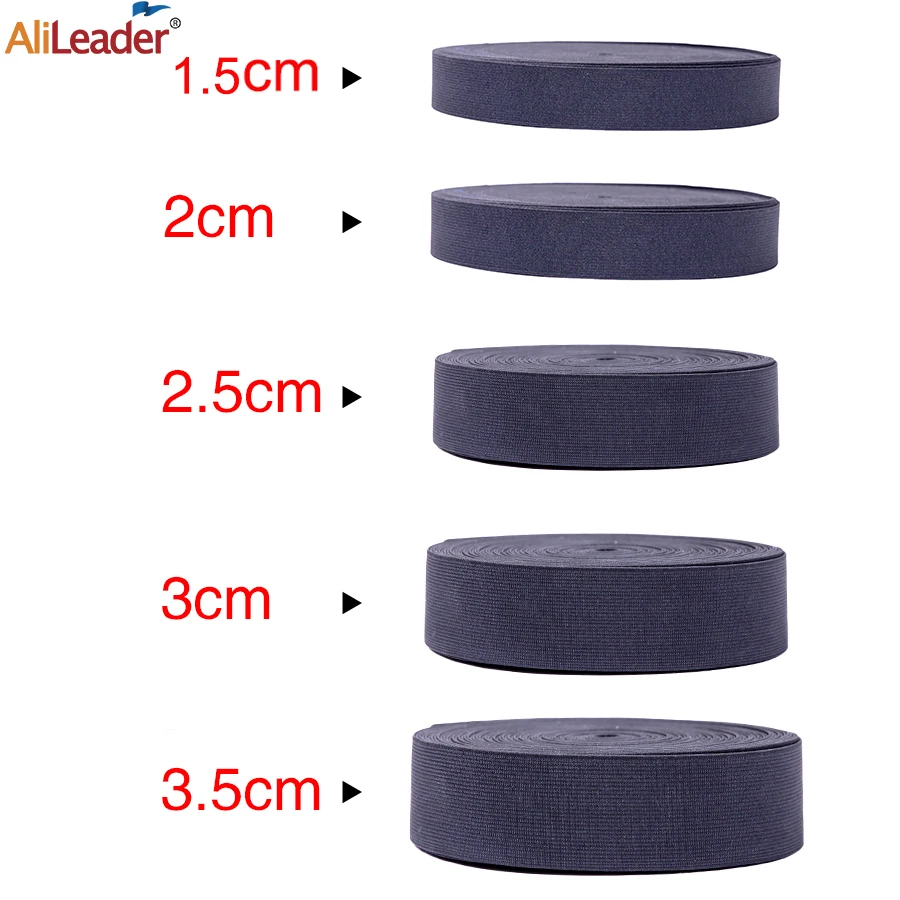 5M/roll Sewing Headband for Wig 5 Sizes Elastic Wig Band for Hold Wig Good Quality DIY Wig Accessories Wig Elastic Band