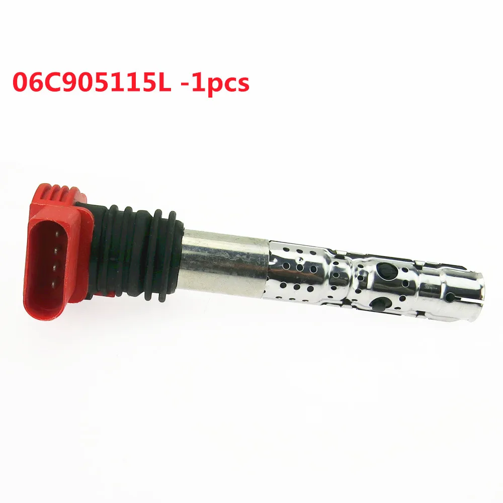 

SCJYRXS Qty1 3.0 V6 Engine Ignition Coil Front Left RedFor Audi A4 Quattro A6 Quattro 06C 905 115 L 06C 905 115M 06C905115E