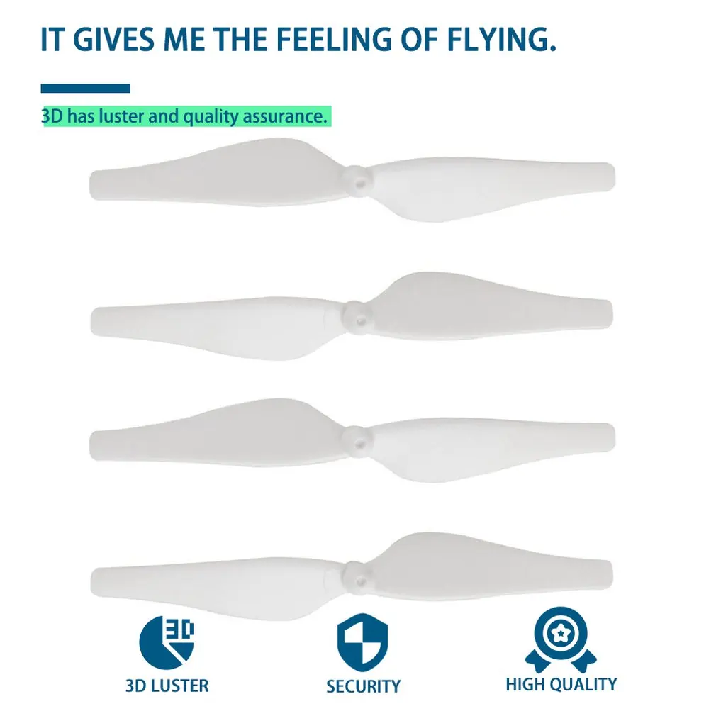 4PCS Quick Release Drone Propellers for DJI Tello Mini Drone Propeller CCW/CW Props Spare Parts Drone Accessories