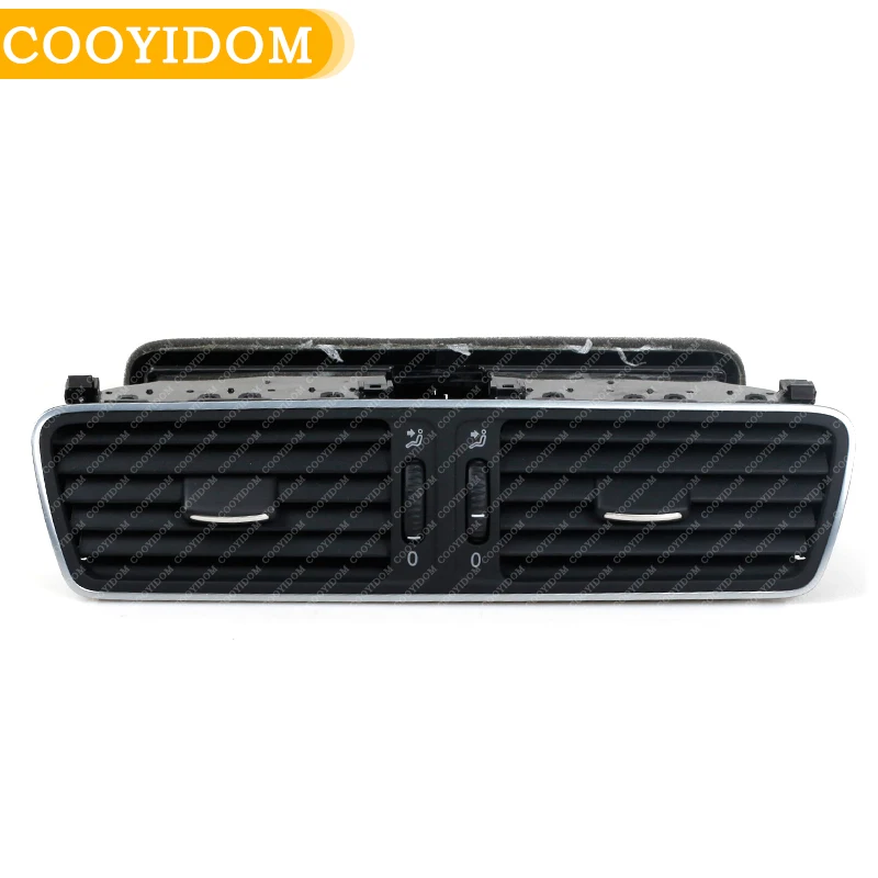 

1 PCS Car A/C Air Vent Center Console Air Condition Vents Assembly For Vw Passat B6 B7 CC Black Central Air Outlet Car-styling