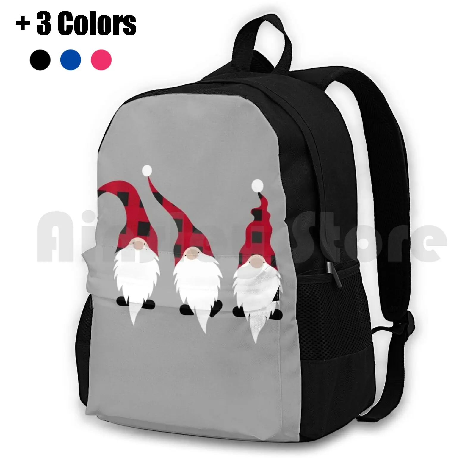 Christmas Gnomes Outdoor Hiking Backpack Riding Climbing Sports Bag Christmas Xmas Santa Claus Christmas 2020 Merry Christmas