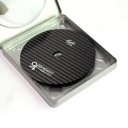 3K Small Tow Carbon Fiber CD Tape Disc Mat Tuning pad HiFi Audio turntable Anti-shock Shock Absorber Vibration Absorption