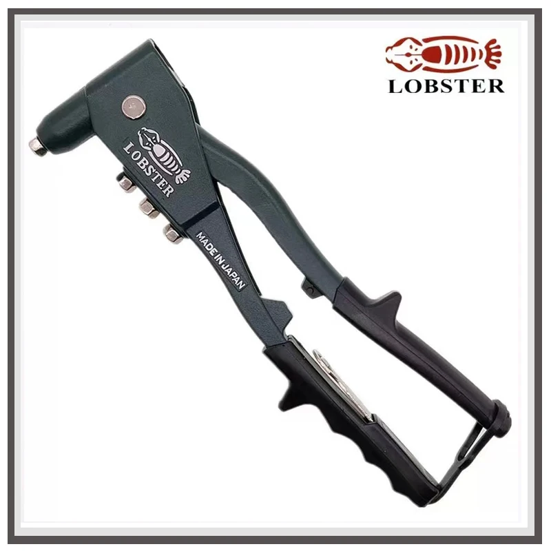 LOBSTER Heavy Duty Riveter Tool Pop Rivets Gun Ferramentas Manuais Armas Remachadora Herramientas инструменты заклепочник 리벳건