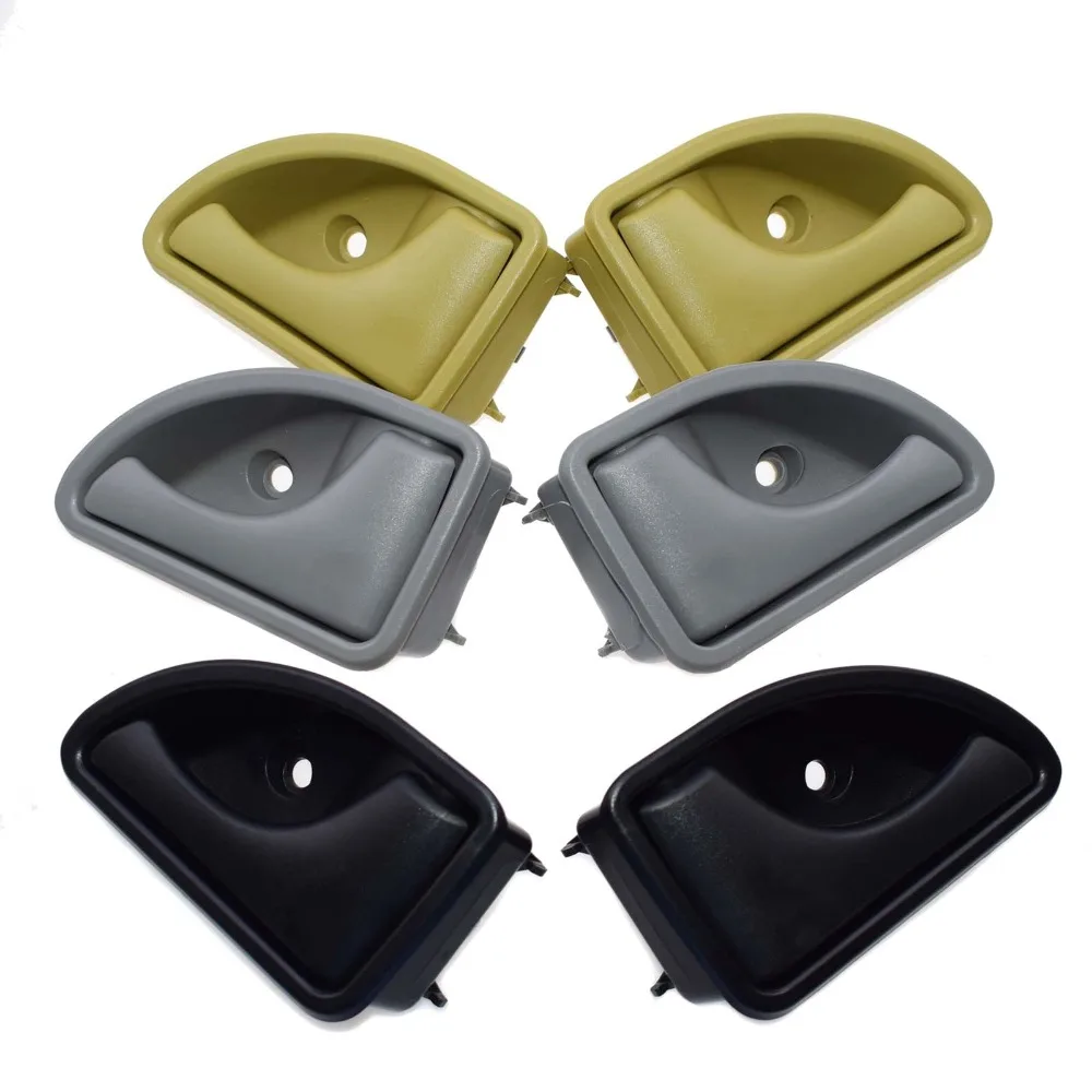 ISANCE 3 Color Interior Door Handle Front Left Right For Renault 1997-2019 Kangoo &1997-2003 Twingo OE# 8200247802 8200247803