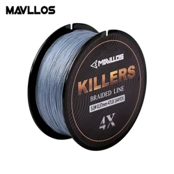 MAVLLOS-編組釣り糸,0.06〜0.6mm,4ストランド,超強力,マルチフィラメント,4w,150m/220m