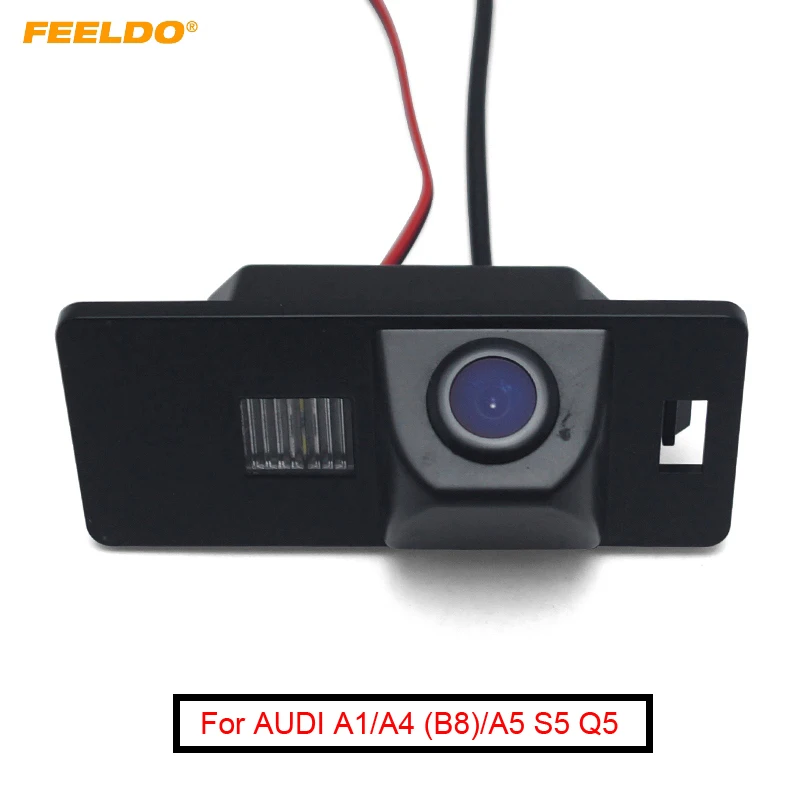 

FEELDO 1Set Car Rearview Camera For AUDI A1/A4 (B8)/A5 S5 Q5 TT For Volkswagen PASSAT R36 5D Reverse Parking Camera #AM3589