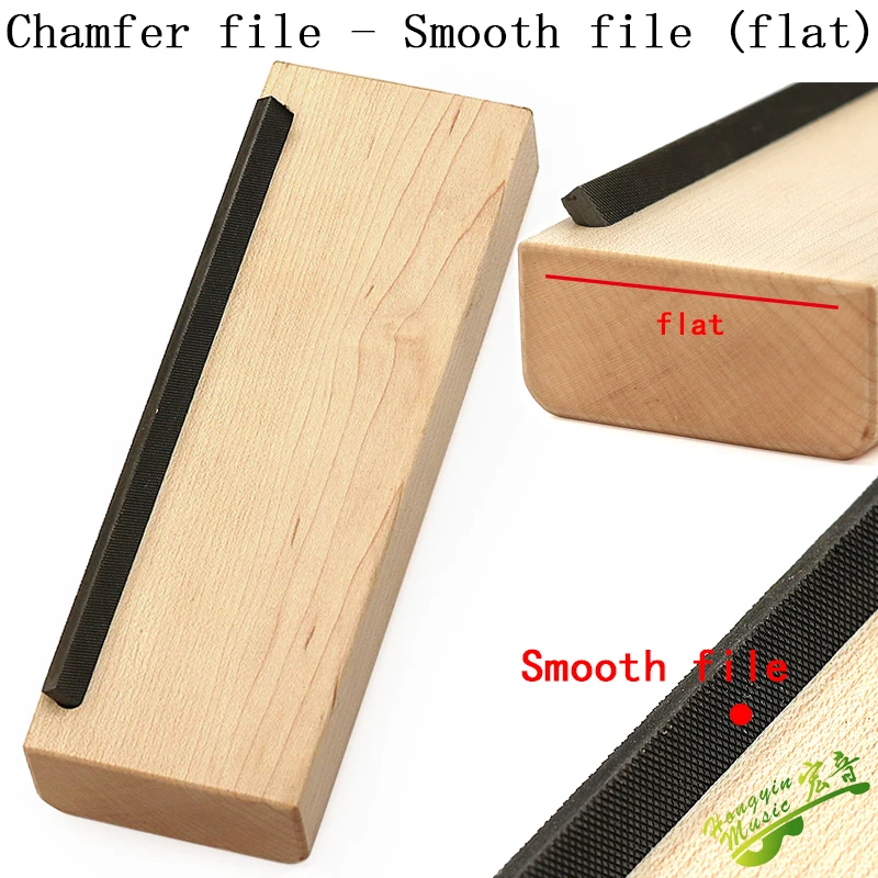 electric acoustic classical bass guitar Neck Fingerboard fret Sanding bastard smooth file repair tools