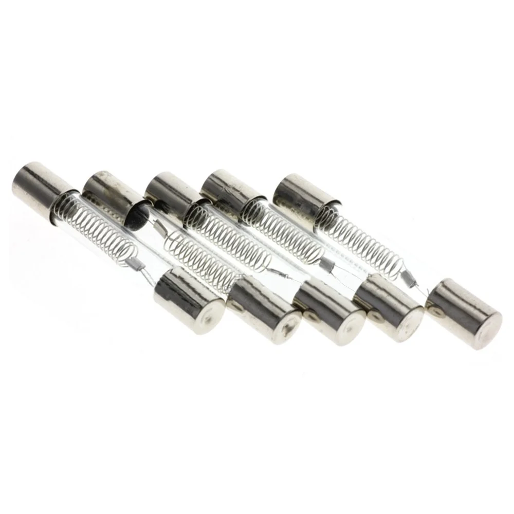 10PCS 5KV 0.65A-0.9A Microwave High-Pressure Oven Fuse 6*40mm Glass Tube Fuse