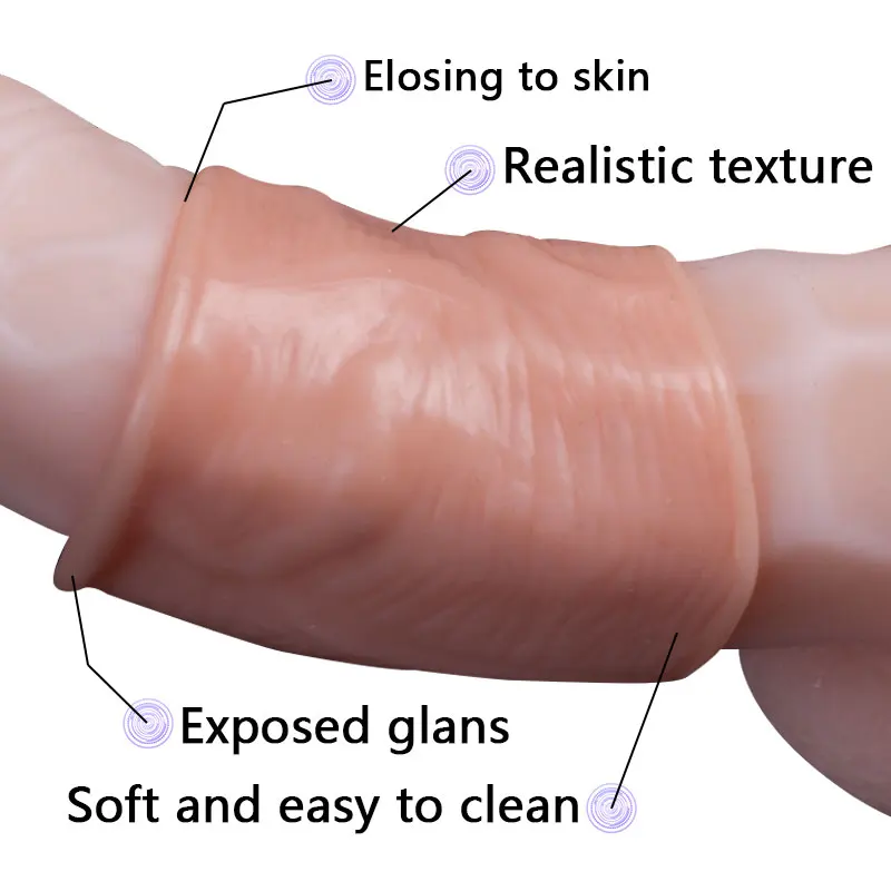 Foreskin Correction Penis Sleeve Delay Ejaculation Screw Shape Penis Ring Cock Ring Foreskin  Phimosis  Corrector Men Sex Toys