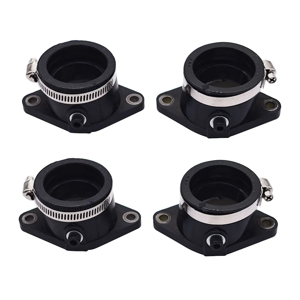 4x Carburetor Intake Manifold Carb Boot For 1981-1983 Suzuki GS550 GS650 R&L image 6