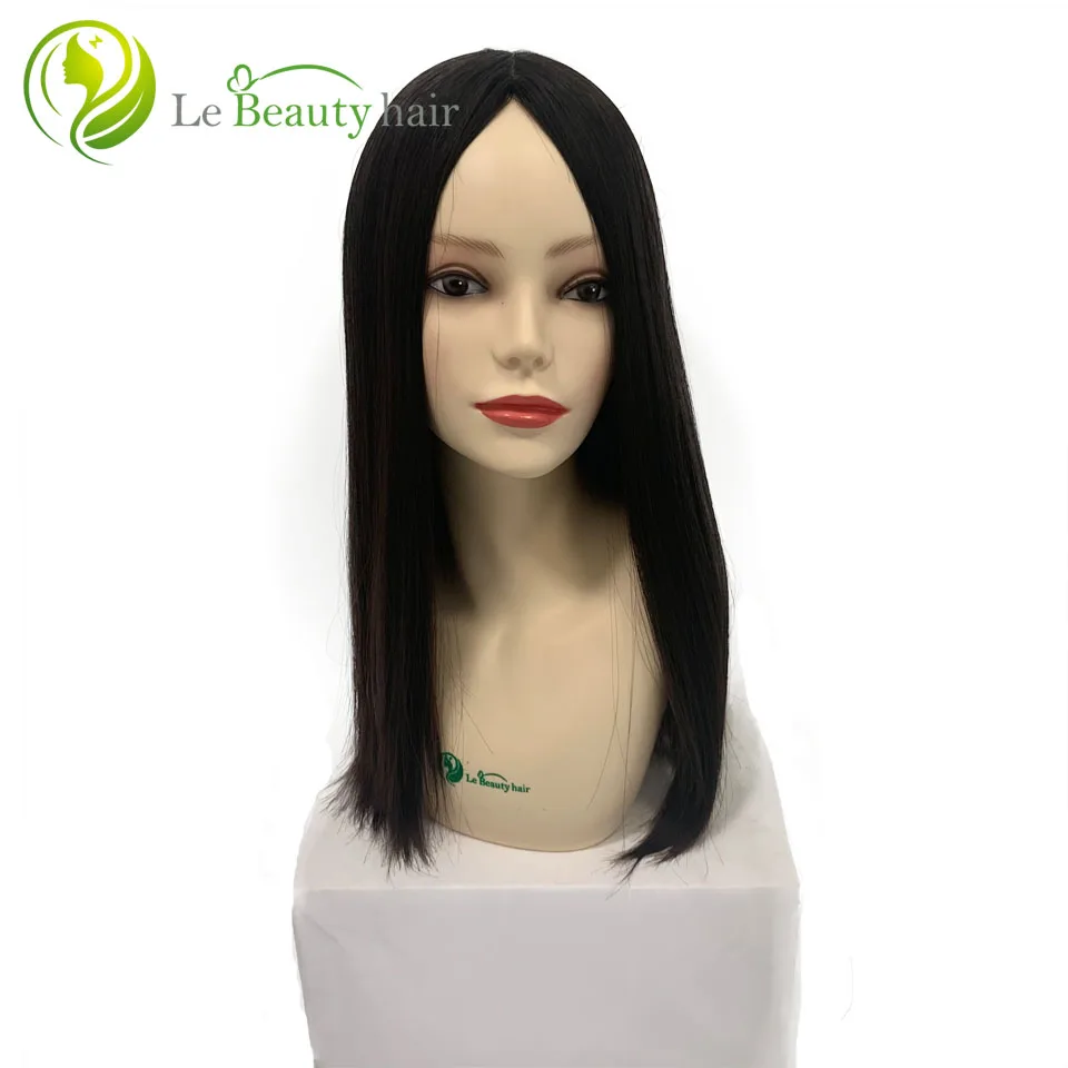 Jewish Wig Kosher Wigs Silk Top Wig European Virgin Hair Natural Color Straight Wave Available Sheitel For Women