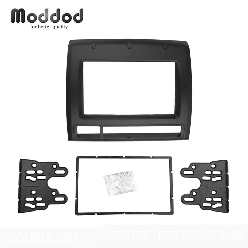 

Double Din Stereo Panel for Toyota Tacoma 2005-2013 Radio Frame CD DVD Fascia Dash Mounting Refitting Installation Kit Trim