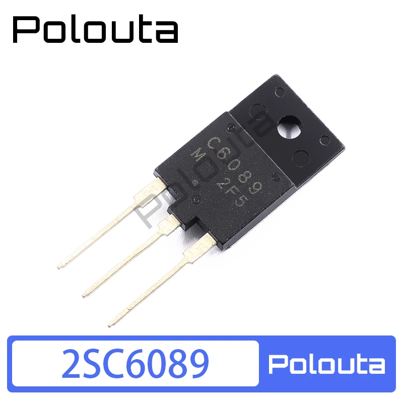 10 Pcs/Set Polouta 2SC6089 C6089 TO-3P 1500V 10A NPN Line Tube Transistor Electronic Components Triode Multi-purpose