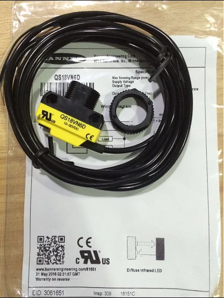 

QS18VN6D QS18VP6D photoelectric switch sensor, brand new and original
