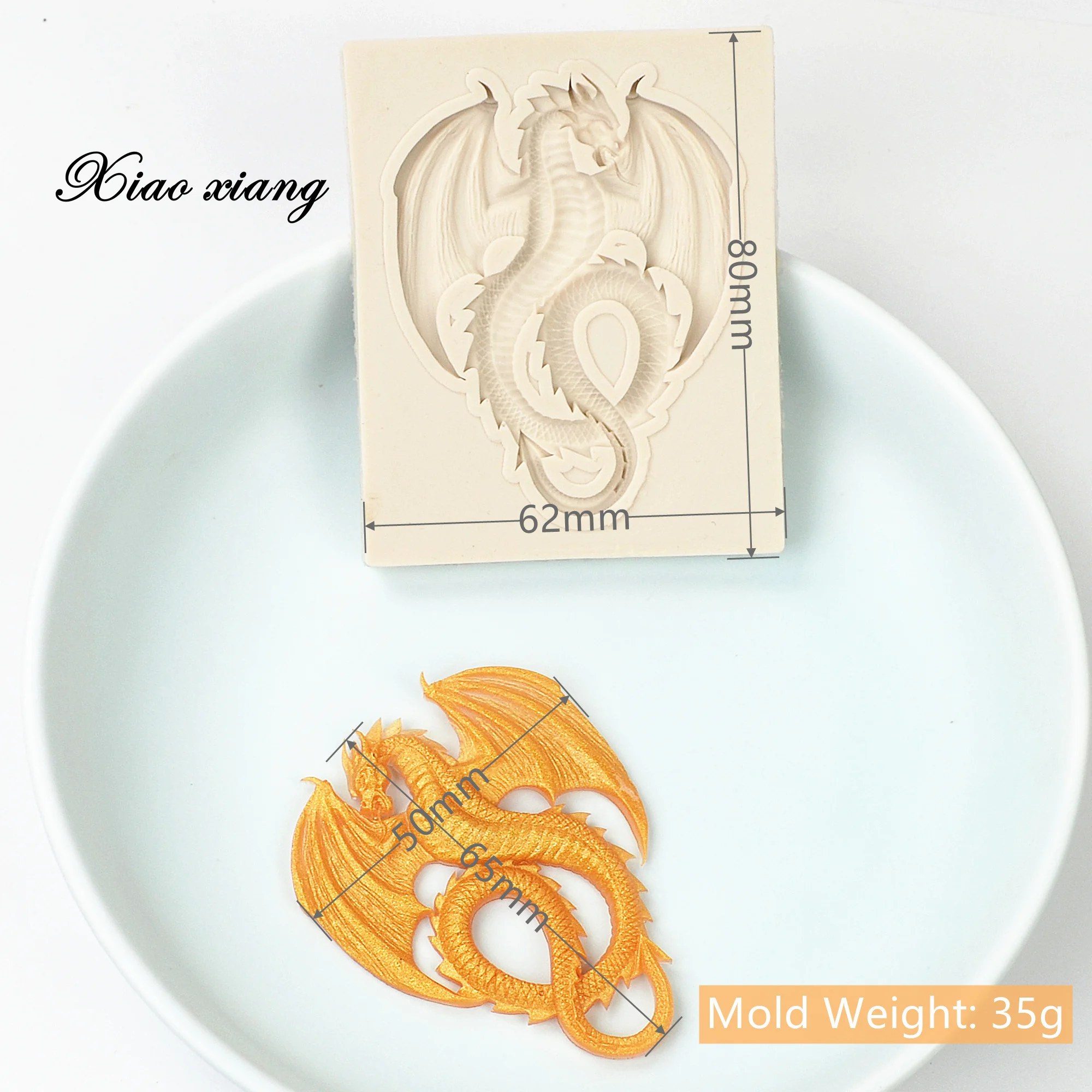 Luyou 3D Dragon Fondant Molds Slicone Molds For Cake Decorating Tools Molds Pastry Kitchen Baking Accessories FM1357