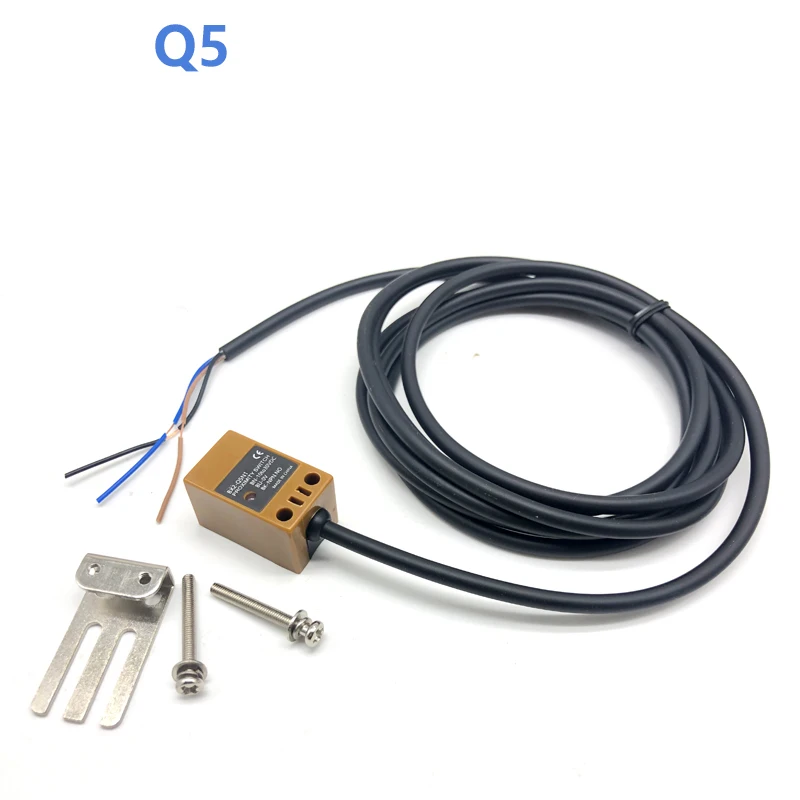 Taidacent DC12~24V Long Distance Proximity Sensor Metal Inductive Limit Switch 3 Wire NPN PNP Square Proximity Sensor