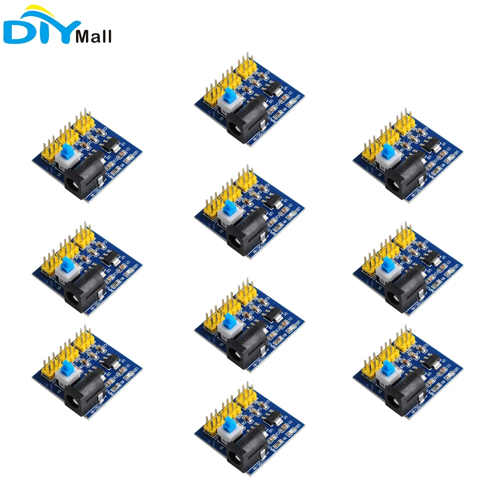 10pcs DC-DC 12V al bordo del convertitore del Buck del modulo dell'alimentazione elettrica Step-Down di 3.3V 5V