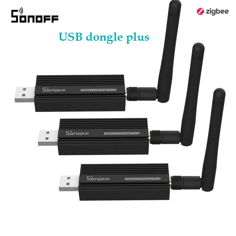 

SONOFF ZB Dongle-E Zigbee 3.0 USB Dongle Plus Universal Zigbee Gateway Support via ZHA or Zigbee2MQTT Sonoff Zigbee Series