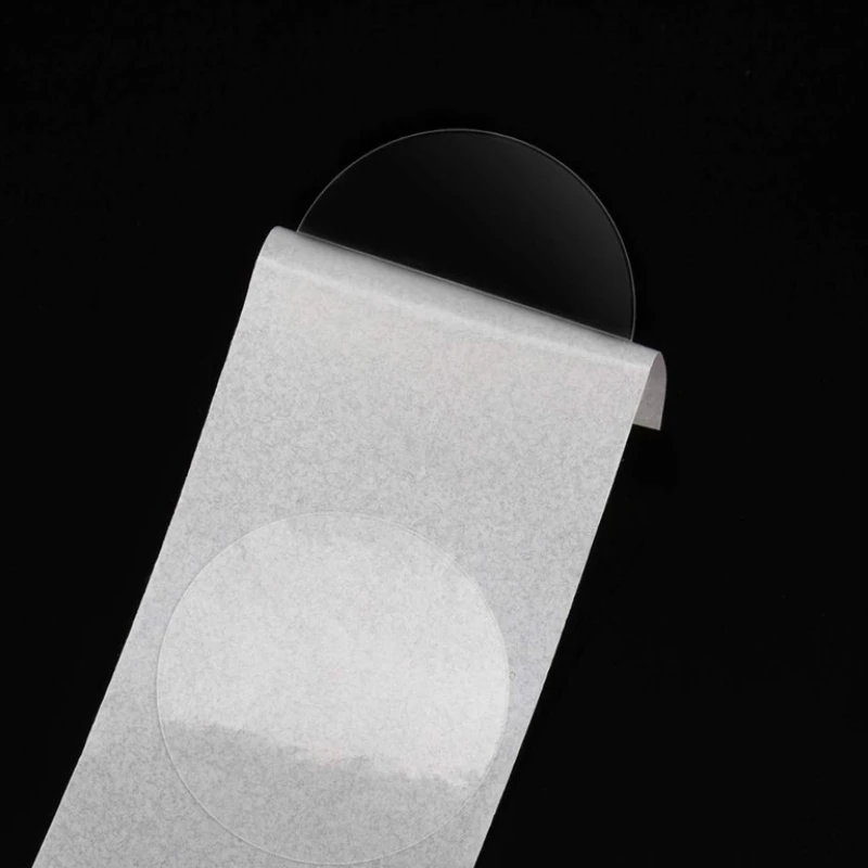 500pcs/Roll Clear Round Stickers Transparent Sealing Label For Envelope Invitation Cards Wedding Gift Package Seal Stickers