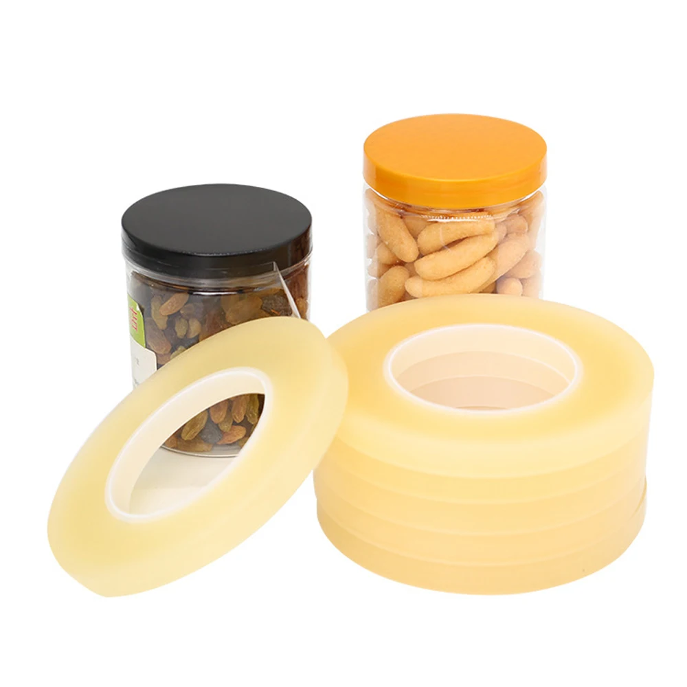 

Transparent Pvc Can Sealing Tape Tin Cans Tin Box Sealing Tape Food Boxes Seamless Sealing Without Residual Glue