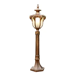 European Style Outdoor Waterproof Lawn Lamp Aisle Corridor Courtyard Landscape Lighting Home Garden Lawn Lamps