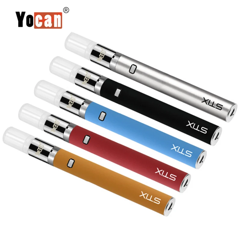 

Original Vape Pen Vaporizer Kit Yocan Stix Kit Dry burning CBD oil Portable Ceramic Coil E-Cigarettes Kit