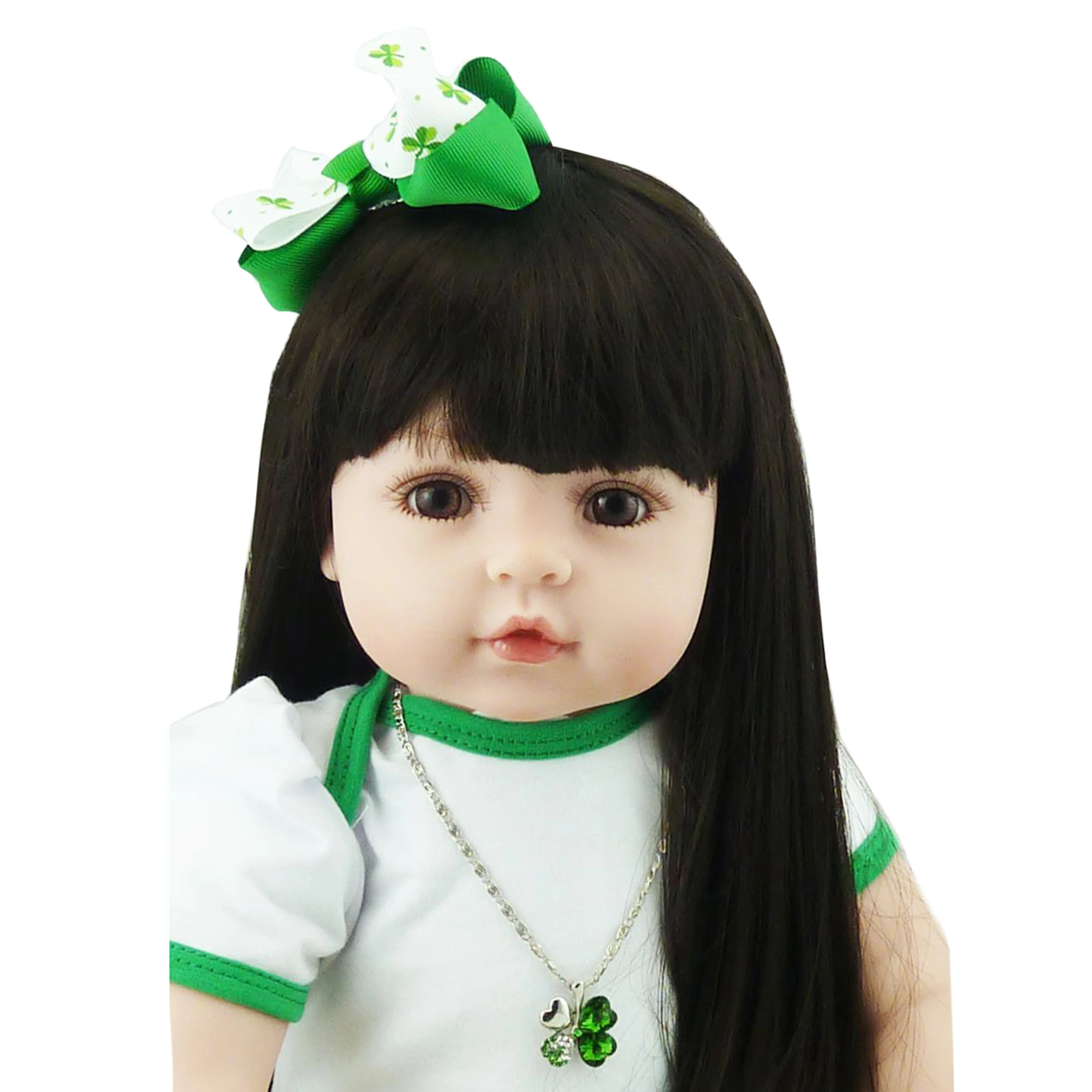 60cm morbido Silicone vinile ragazza Reborn Doll principessa bambino neonati vivi Boneca Bebe regalo di compleanno vestire giocattolo